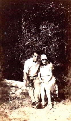 Jesus Demetrio "Fred" Frias and Magdalena Martin del Campo. Los Angeles 1928.